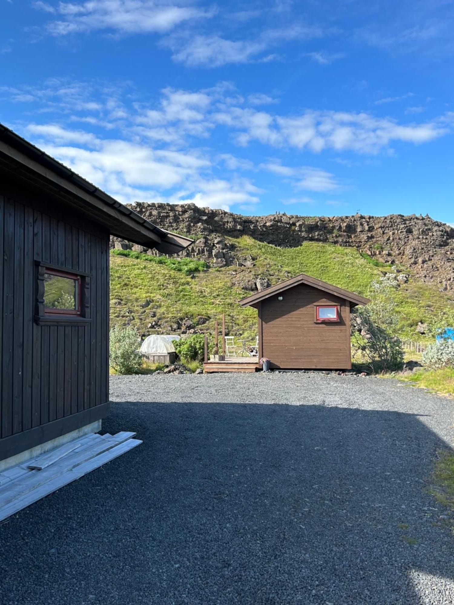 Hlitharas Guesthouse Olfus Exteriör bild